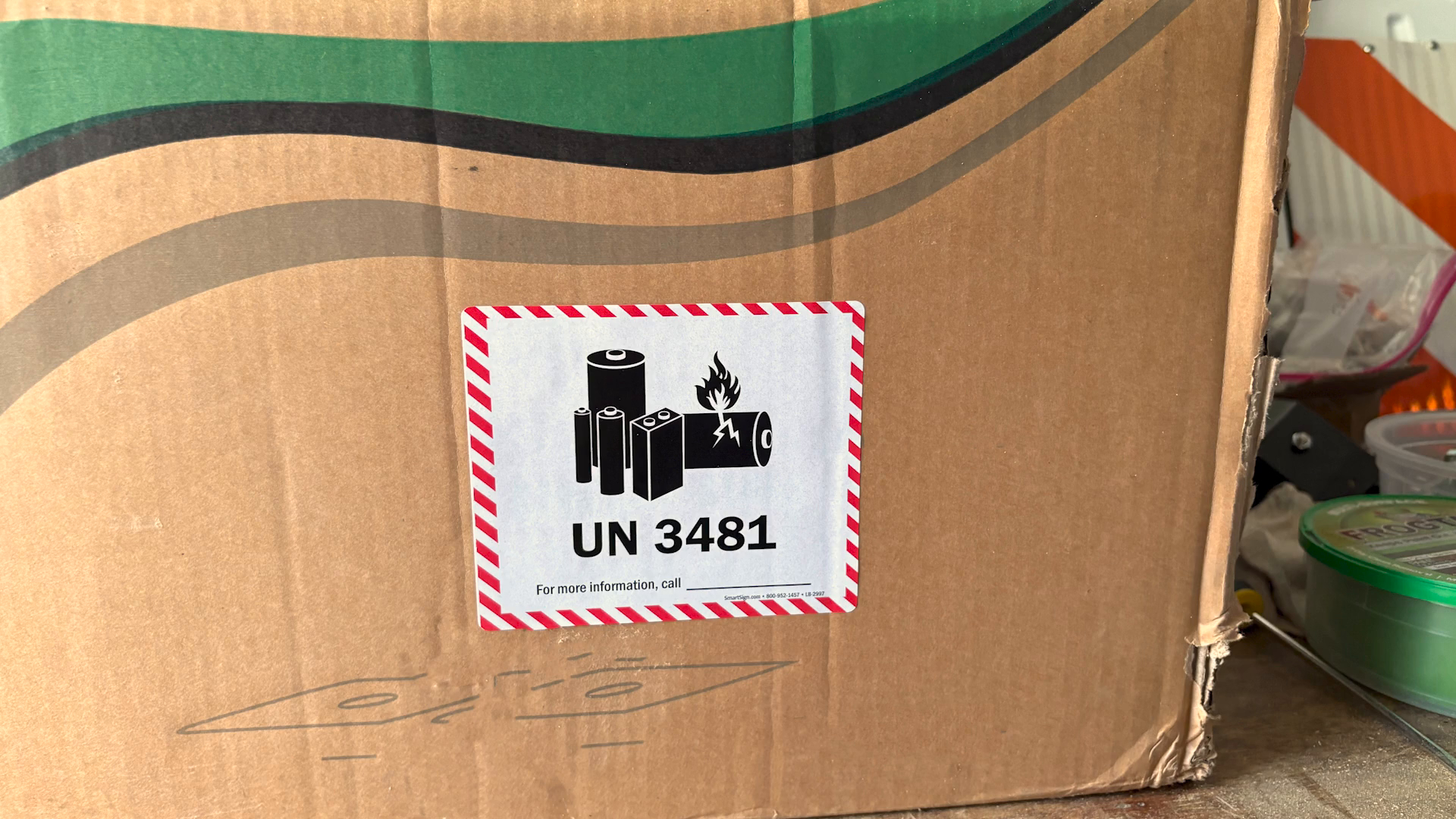 Amazon.com : SmartSign Pack of 250 UN 3481